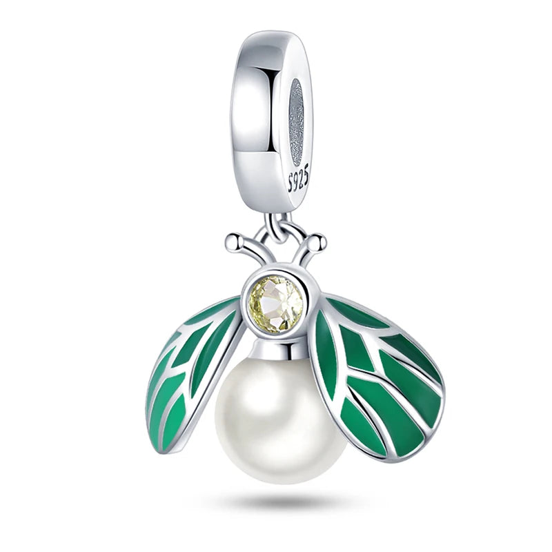 925 Sterling Silver Bee Series Charms | Fit Original Pandora Bracelet – DIY Women’s Jewelry Beads Hot Sale