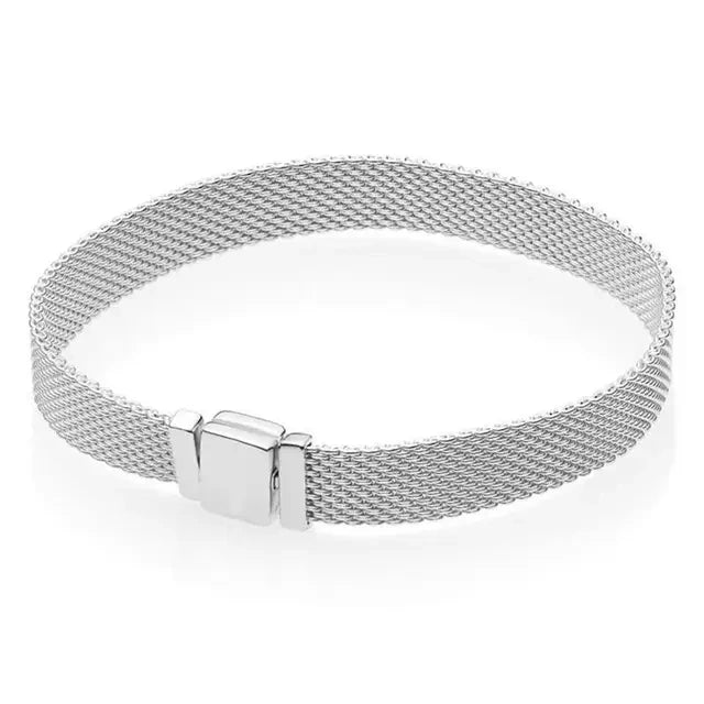 2025 High Quality Heart-shaped Stars Moon Crown Bracelet Charm | 925 Silver Pendant Bead for Women DIY Jewelry Gift