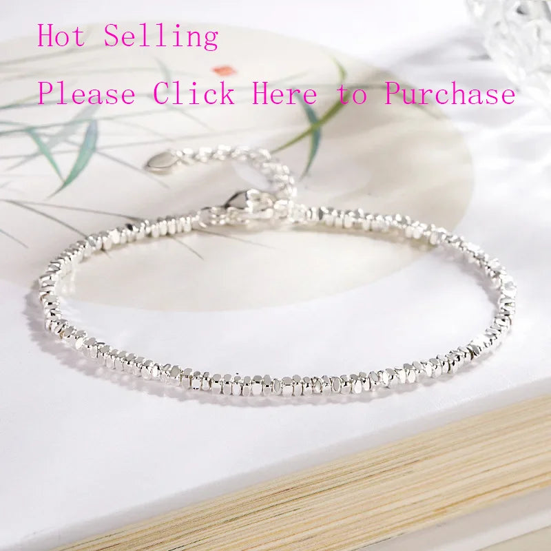 S925 Sterling Silver Minimalist Adjustable Pendant Necklace for Women