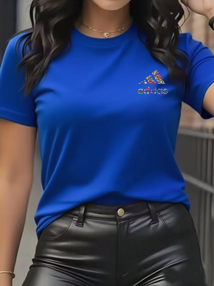 Trendy Men’s & Women’s Cotton T-Shirt | Summer Slim Fit Short Sleeve Round Neck | Breathable Top