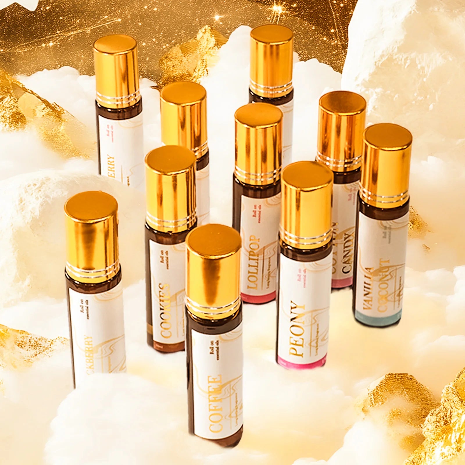 10ml Chocolate Musk Essential Oil Roller – Women’s Perfume, Moisturizing Body Massage Oil, Skincare & Nail Care Gift