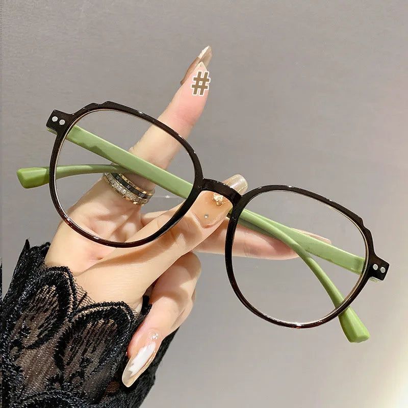 2025 New Ultra Light Anti Blue Light Reading Glasses – Women Fashionable Green Presbyopia Eyeglasses for Men | +1.0 to +2.5
