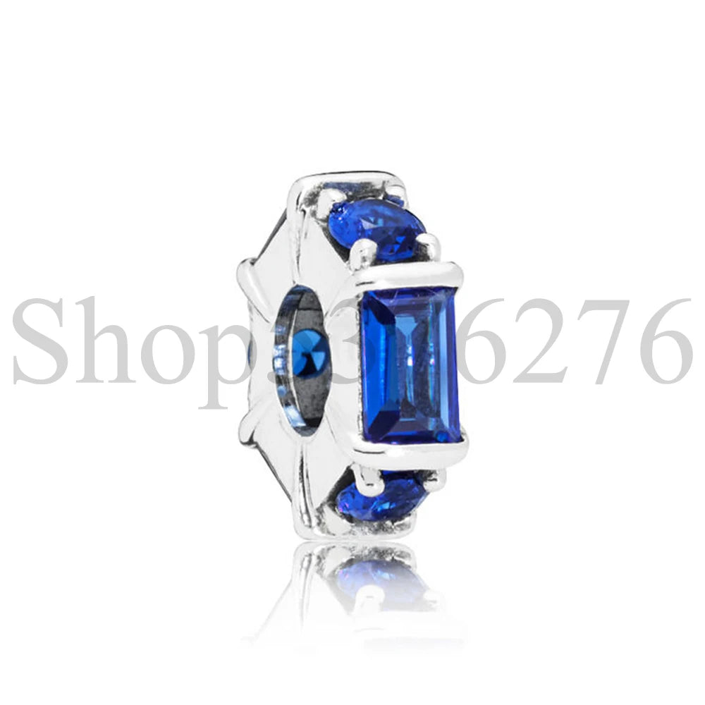 925 Sterling Silver Dazzling Daisy Flower Spacer Charm | Forget Me Not Bead for Women Bracelet DIY Jewelry Gift