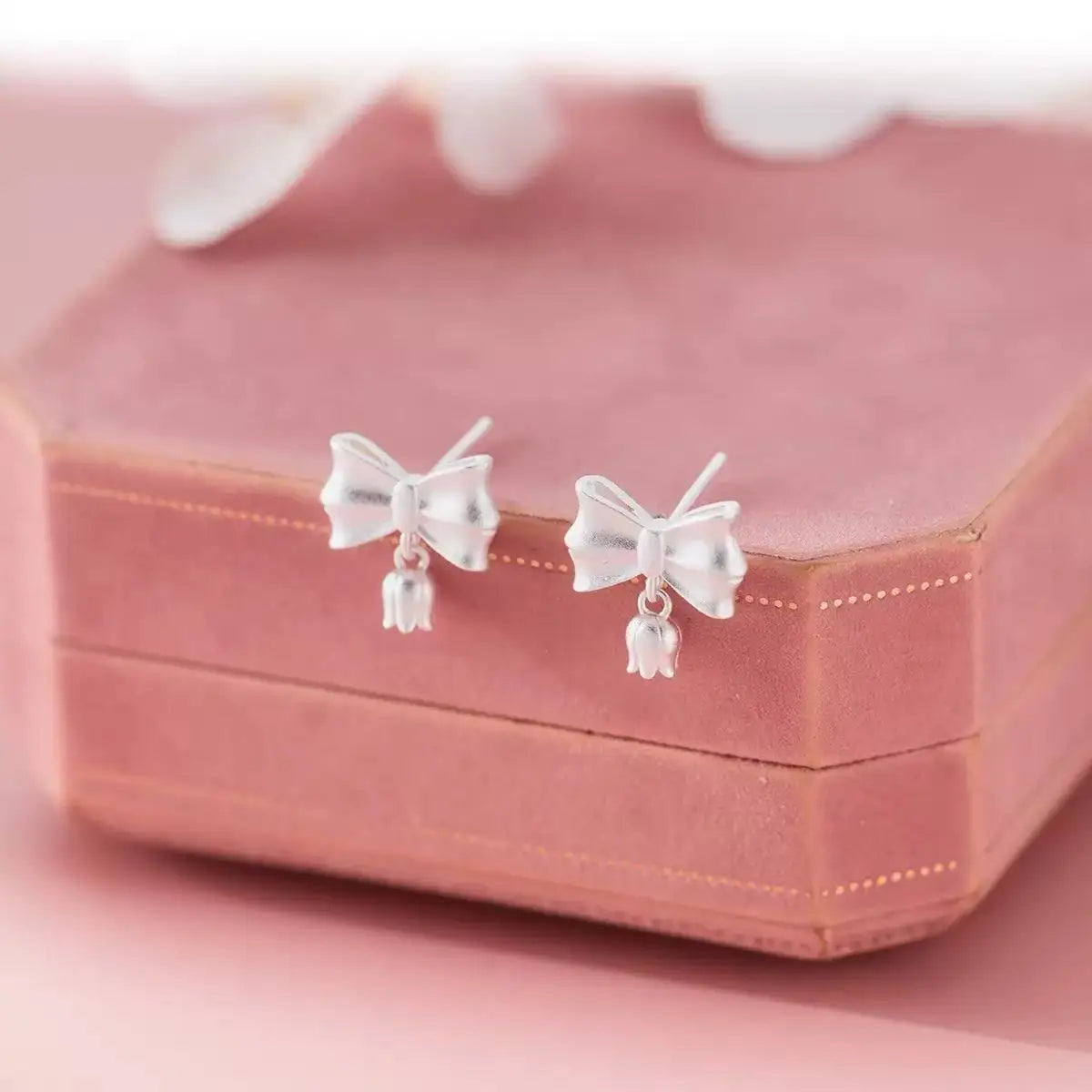 New 925 Sterling Silver Hoop Earrings – Matte Circle Geometric Punk Clip Earrings for Women & Girls