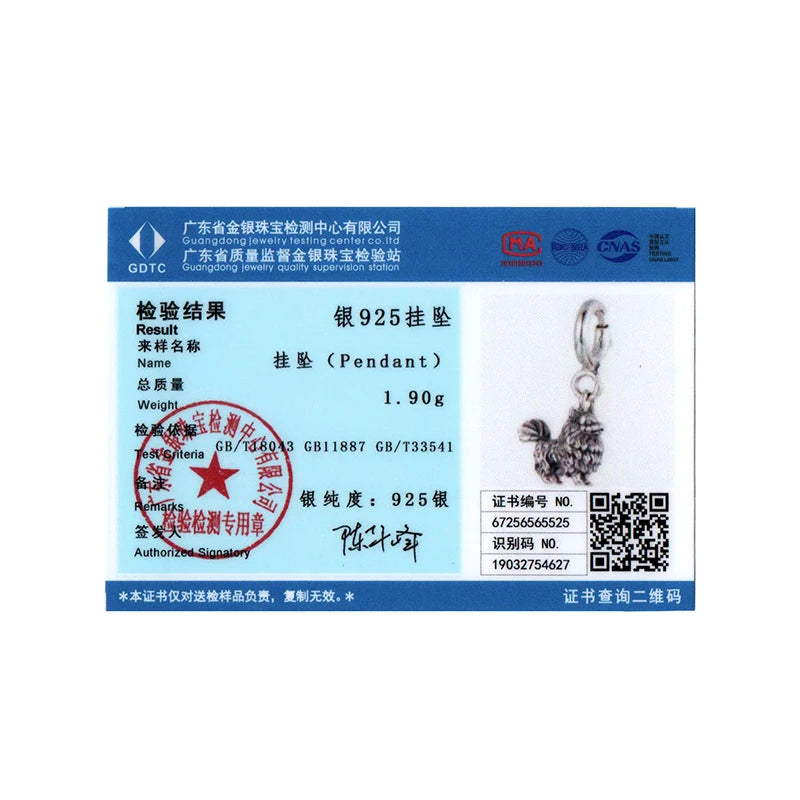 WOSTU 925 Sterling Silver Pet Dog Charm Pomeranian Yorkshire Terrier Pendant for Women Bracelet