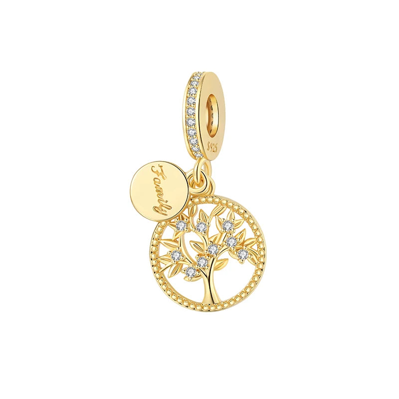 925 Sterling Silver Family Butterfly & Airplane Dangle Beads | Fit Original Charm Bracelets | DIY Women Jewelry Making