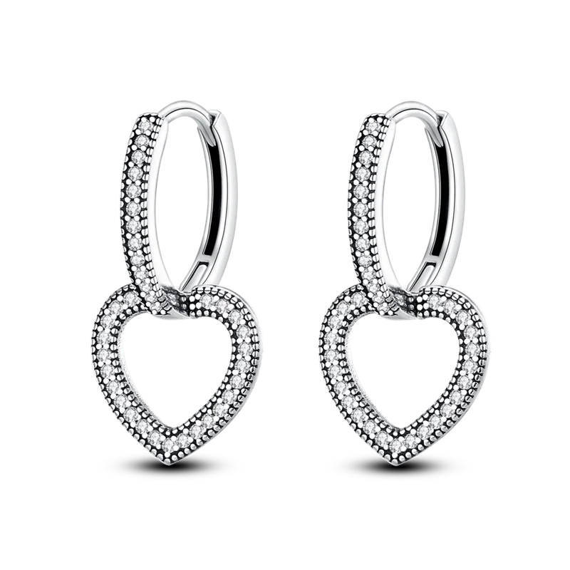 925 Sterling Silver Glowing Starfish & Shell Earrings | Fashion Jewelry for Women