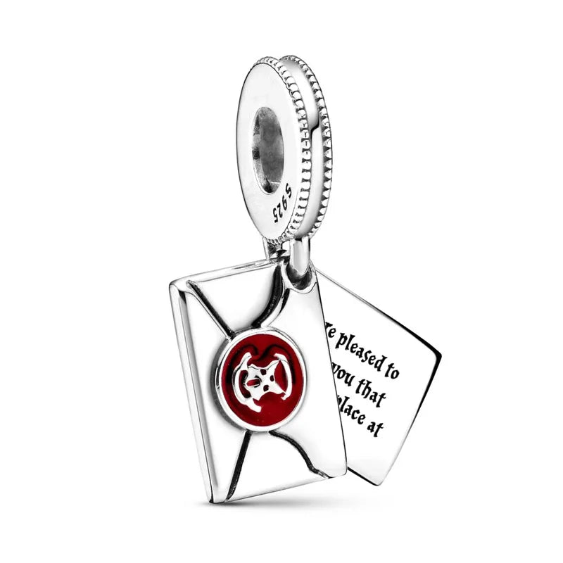 HOT TOYS Harry Potter 925 Sterling Silver Charm Beads | Cartoon Pendant Fit Original Pandora Bracelet Jewelry Gift