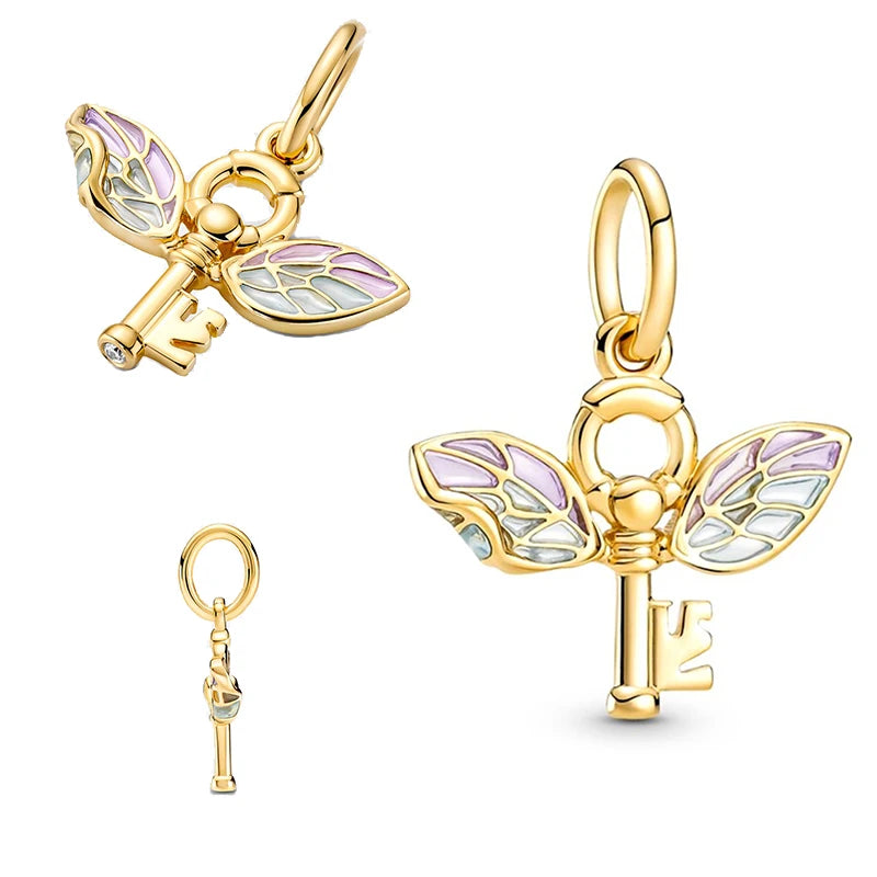 Disney Harry Potter 925 Sterling Silver Charm Bead | Fits Original Bracelet | Women’s DIY Jewelry Gift