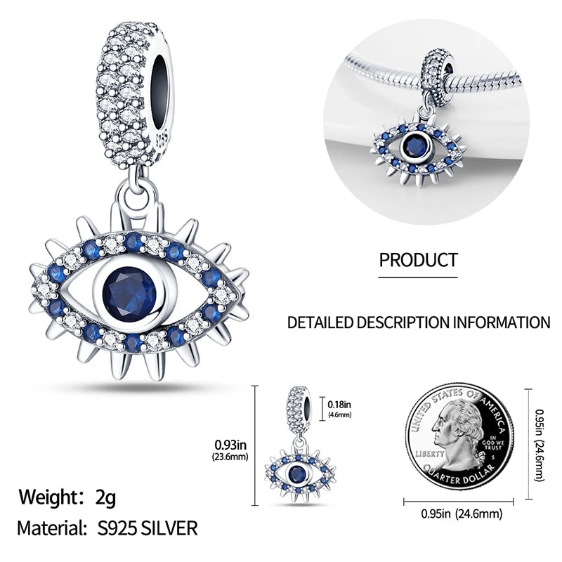 925 Sterling Silver Jesus Religious Symbol Charm Bead | Faith Pendant for Original Bracelet DIY Jewelry Gift