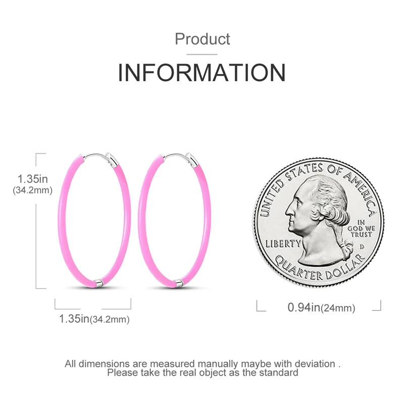 925 Sterling Silver Creative Hoop Earrings | Dangler Charms with Pave CZ for Women