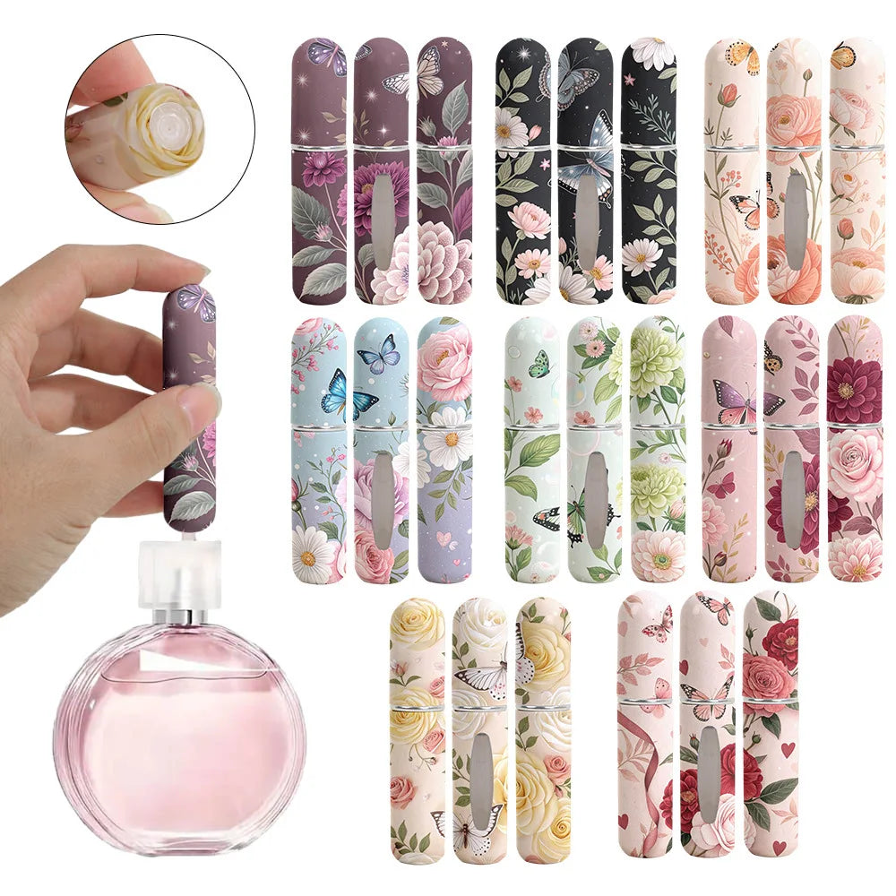 5ML New Mini Perfume Atomizer – Travel Portable Spray Bottle | Cosmetic Pump Dispenser & Fragrance Storage