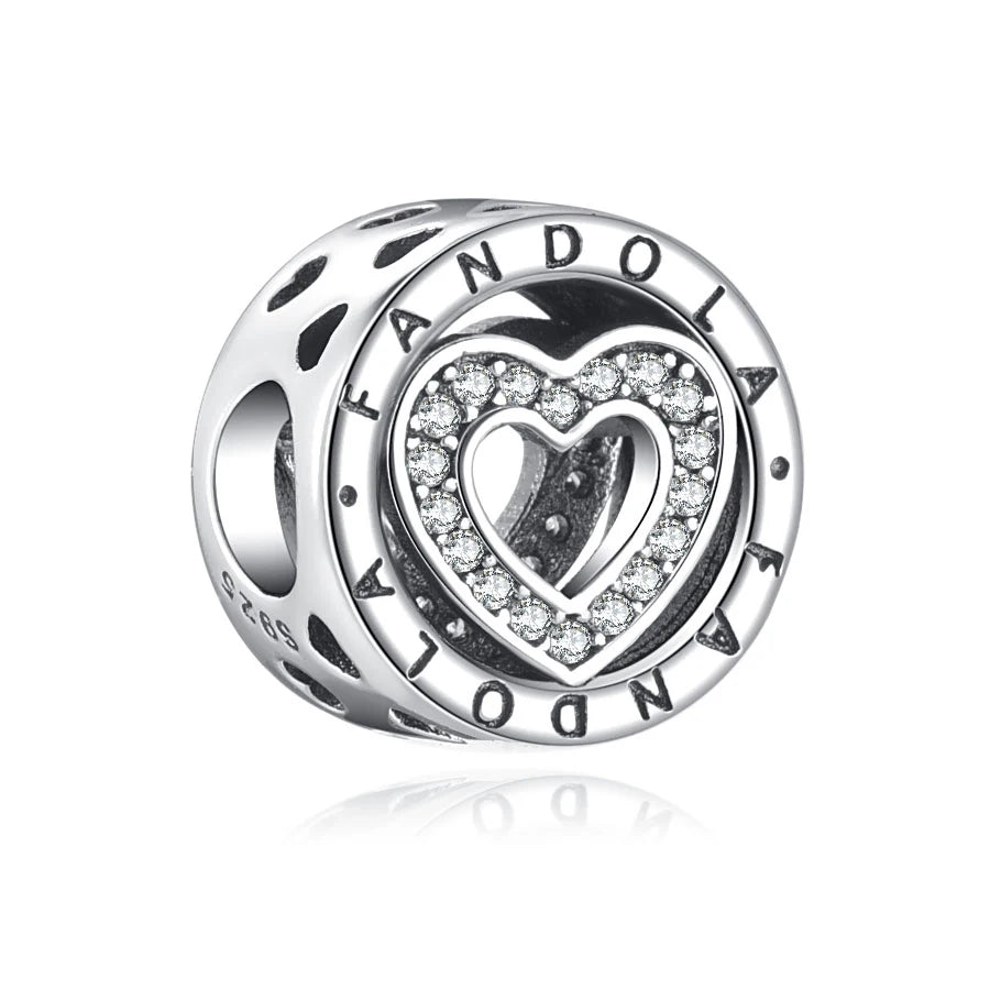 New 925 Sterling Silver Cross, Hope, Alarm Clock & Paw Charm | DIY Fine Beads for Original Bracelets & Pendant Charms for Women