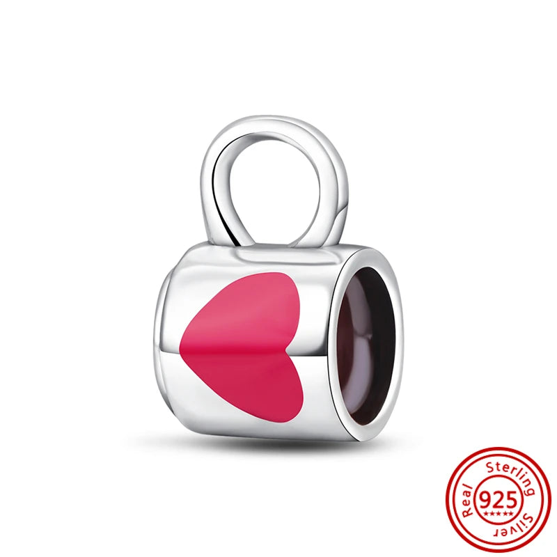 925 Sterling Silver Dopamine Cartoon Beads Charm | Classic Random Blind Bag | Affordable DIY Bracelet Jewelry Gift