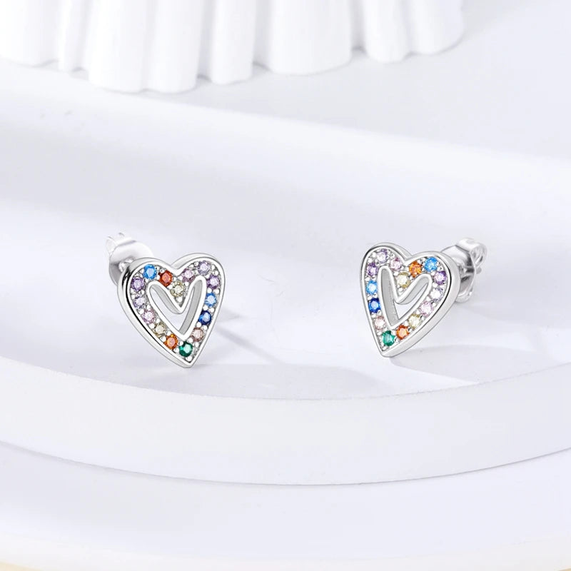 Luxury 925 Sterling Silver Ocean Mermaid Earrings | Pave CZ Fine Jewelry for Women