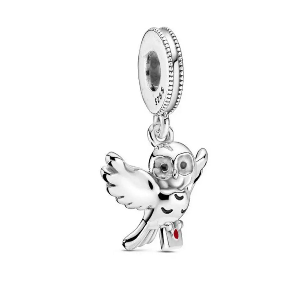 2025 925 Sterling Silver Disney Harry Potter Pendant Charm | Fits Pandora Original DIY Bracelet | Women's Fashion Jewelry Gift