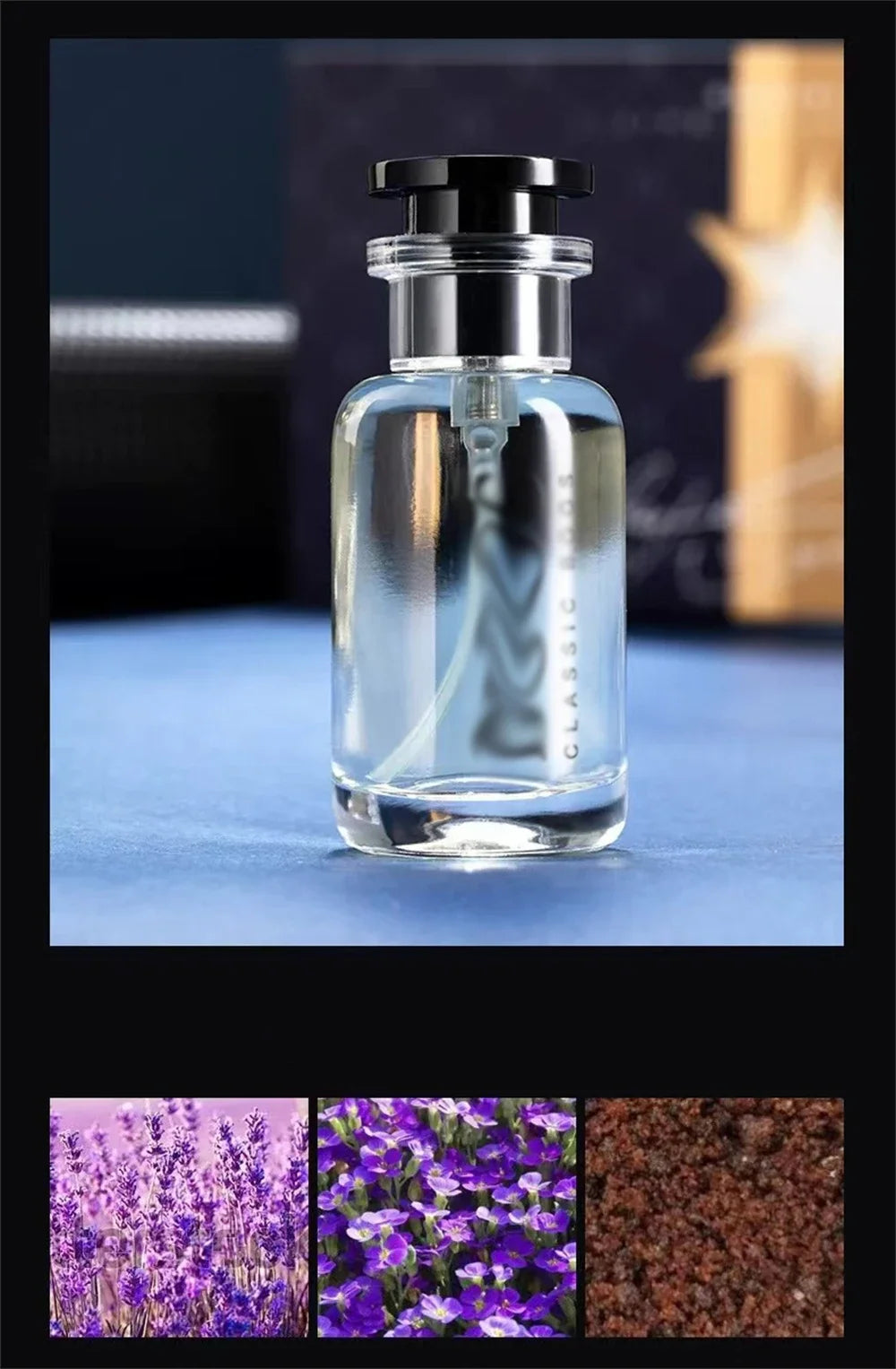 Luxury Brand Men’s Perfume Set – 4PCS Gift Box | 100ML Cologne Parfums Homme with Natural Floral & Fruity Masculine Scents