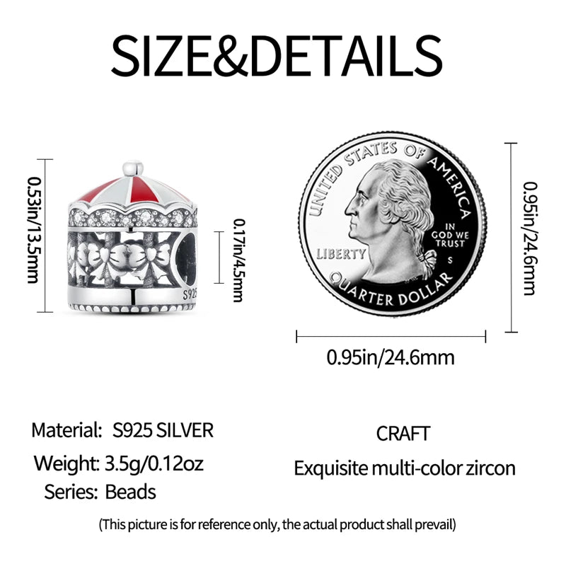 925 Sterling Silver Chocolate & Coffee Charm Beads | Fits Original Pandora Bracelet | DIY Jewelry Souvenir Gift