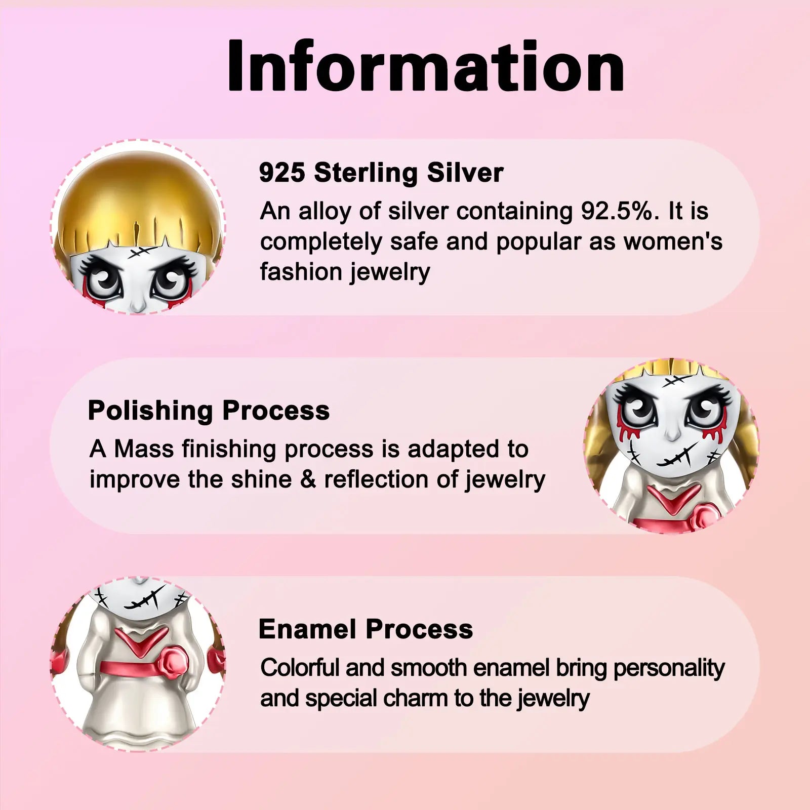 925 Sterling Silver Electric Saw Halloween Pendant | Jewelry Beads for Original Bracelets, Exquisite Silver Bead Women’s Gift