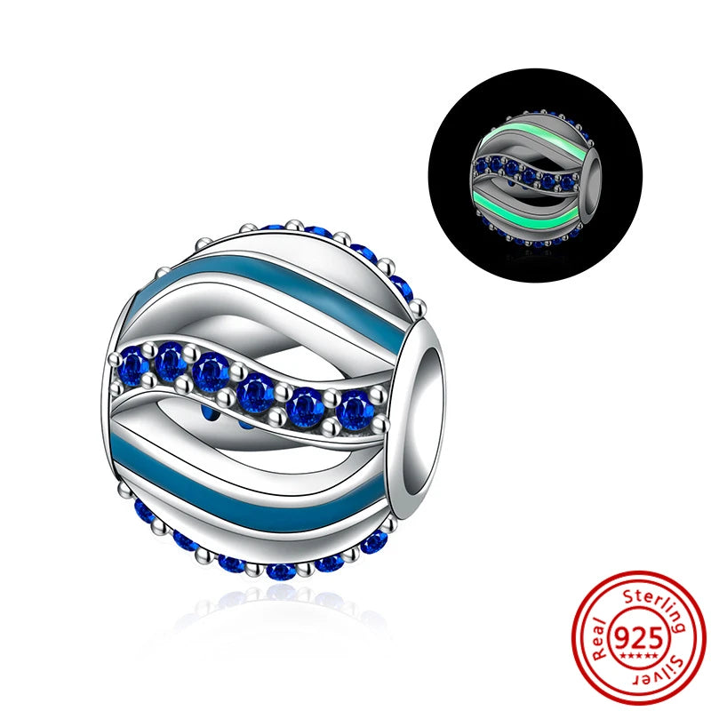 925 Sterling Silver Heart Pave Zircon Family Tree Charm | Fits Original Bracelet Women’s Luxury Jewelry Gift