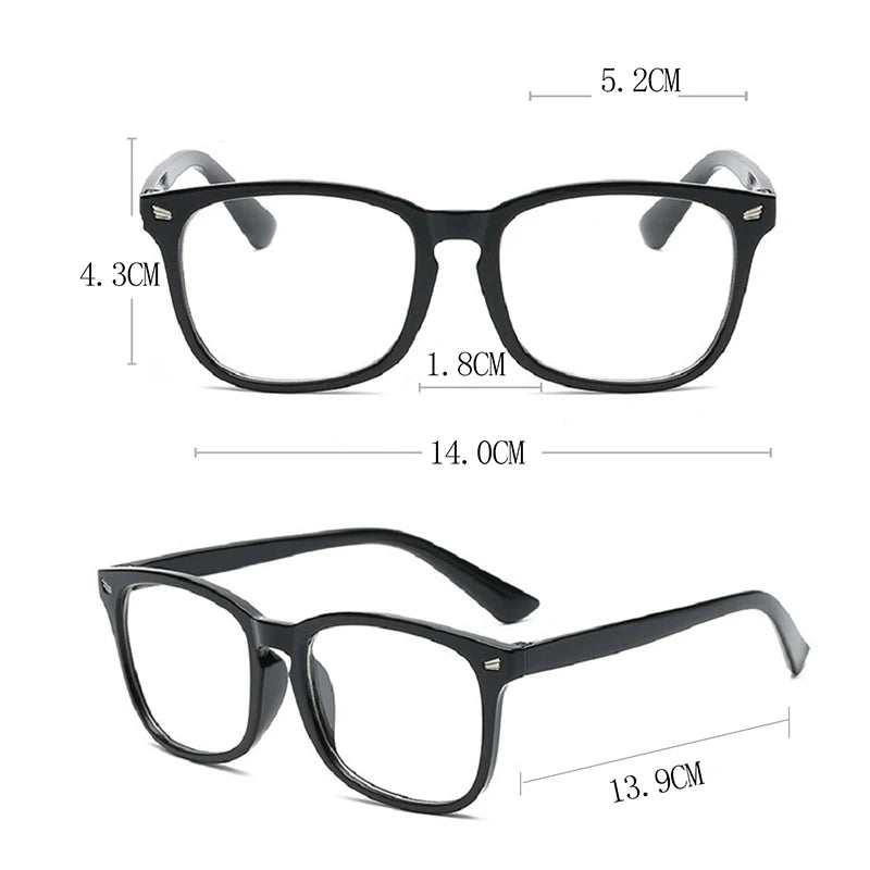Fashion Anti-Blue Light Reading Glasses – Ultra-Light Eye Protection Readers Eyewear | Unisex Elegant Presbyopia Glasses