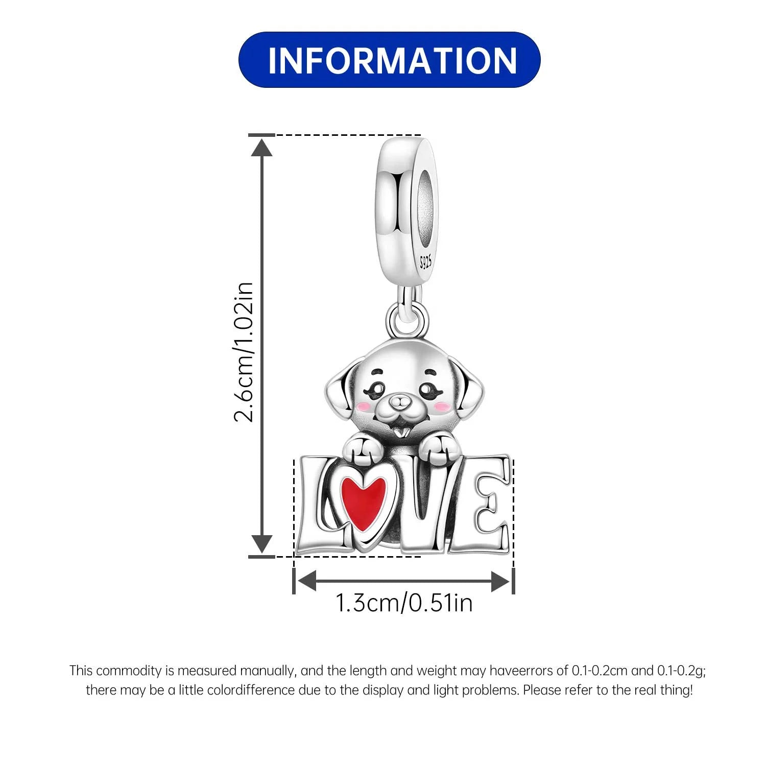 PANPOKI 925 Sterling Silver Cute Mouse Eating Cheese Charm Pendant | Original Bracelet DIY Jewelry Gift for Women