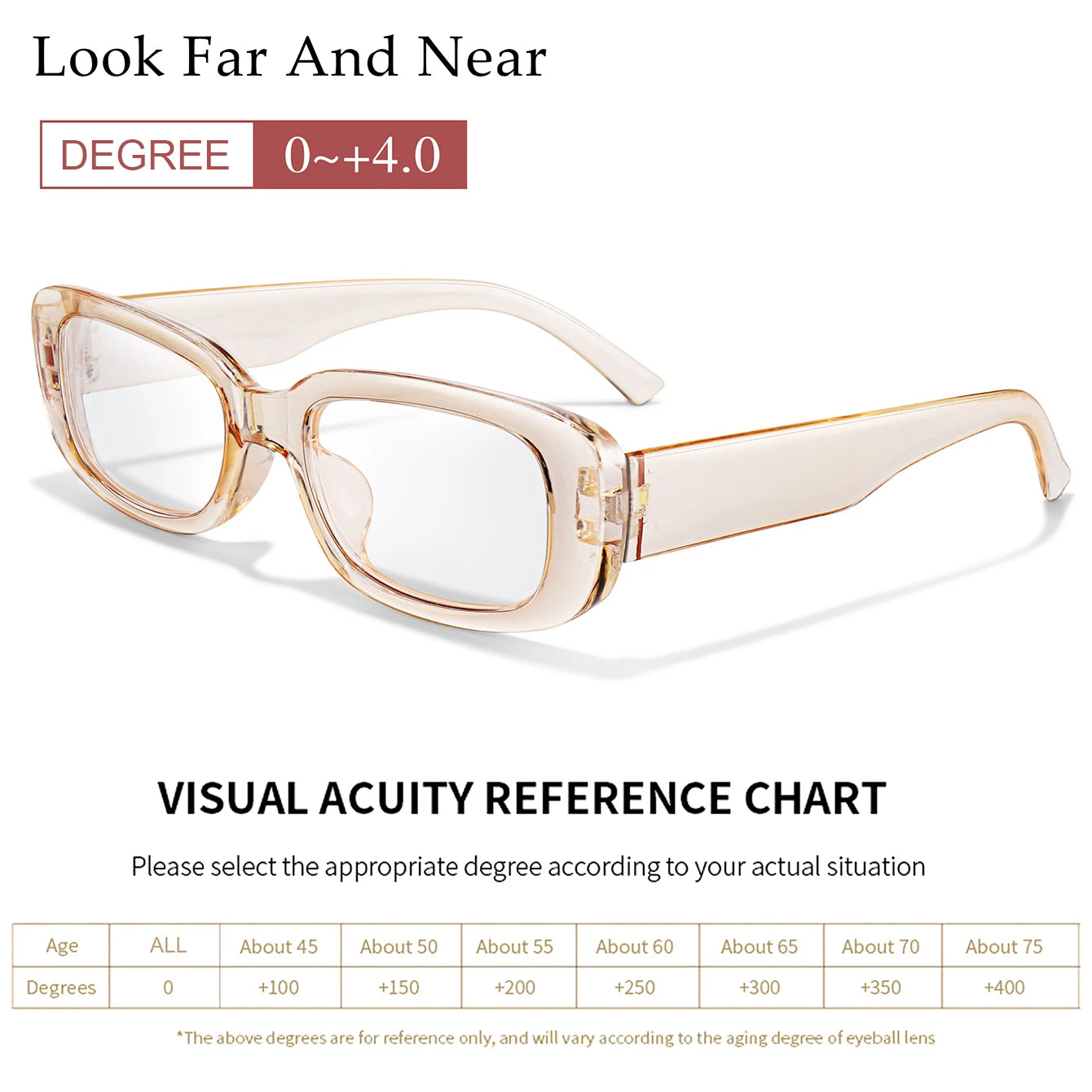 Fashion Reading Glasses for Women & Men – Cute Casual Magnification Presbyopic Eyewear | Perfect Gift for Grandparents