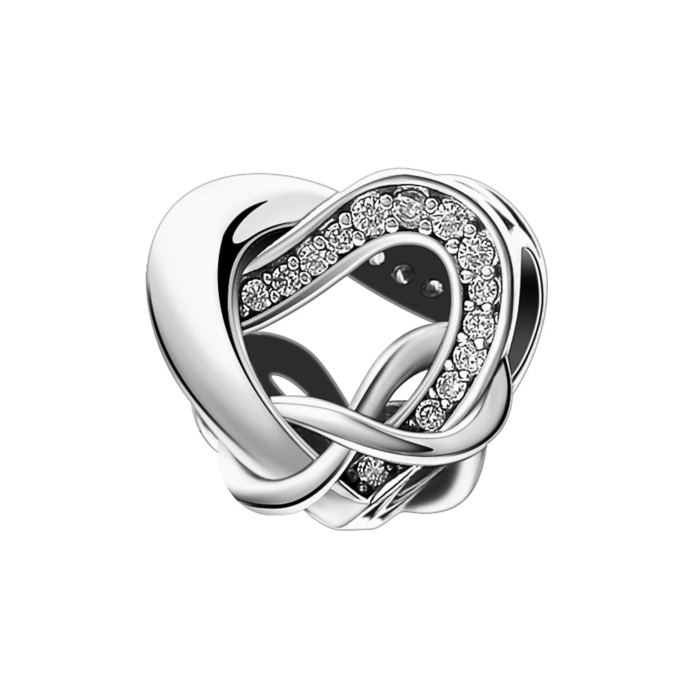 Hot New S925 Sterling Silver Butterfly Clover Shoes Charm Bead | Original Bracelet DIY Dangle Jewelry Gift for Women