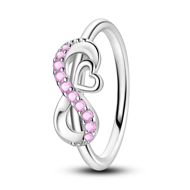 925 Sterling Silver Eternal Love Dewdrop Firefly Glow-in-the-Dark Ring for Women | Fashion Engagement & Wedding Jewelry