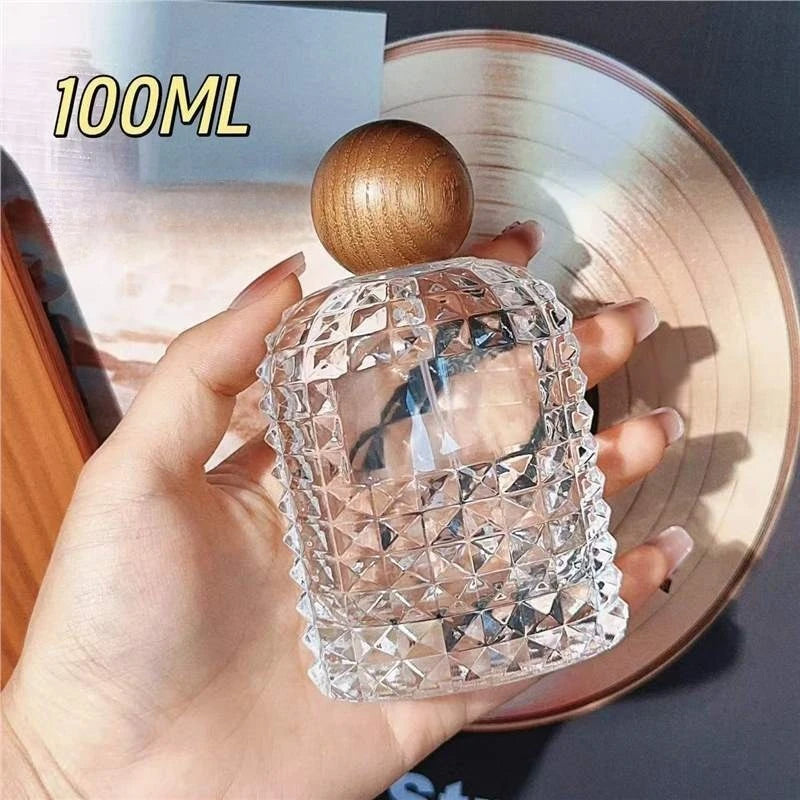 Travel Perfume Atomizer 30/50/100ML | Pineapple Shape Refillable Spray Bottle | Portable Transparent Fragrance Dispenser