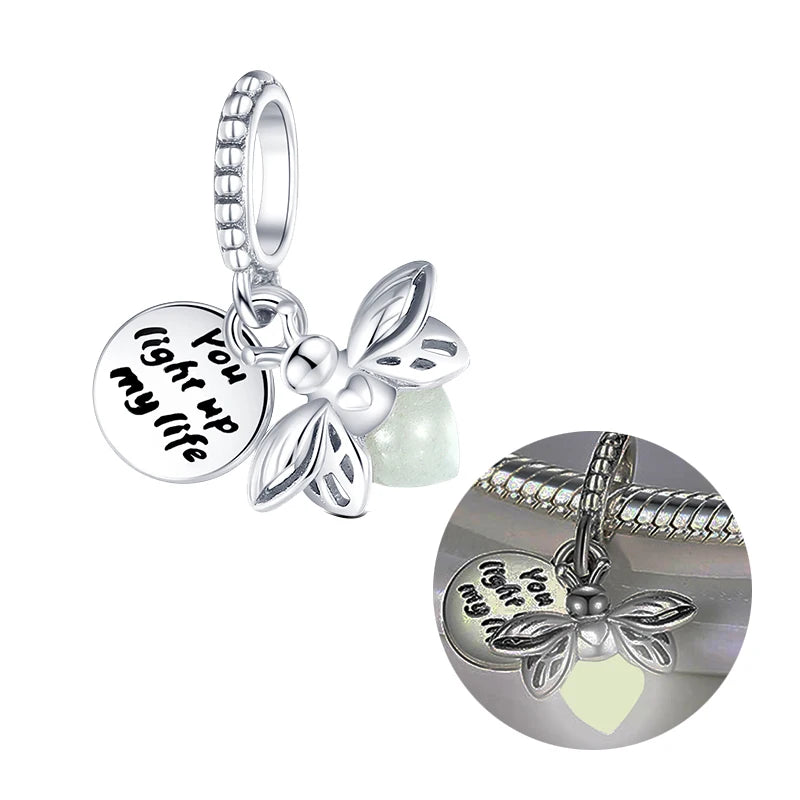 925 Sterling Silver Bee Series Charms | Fit Original Pandora Bracelet – DIY Women’s Jewelry Beads Hot Sale
