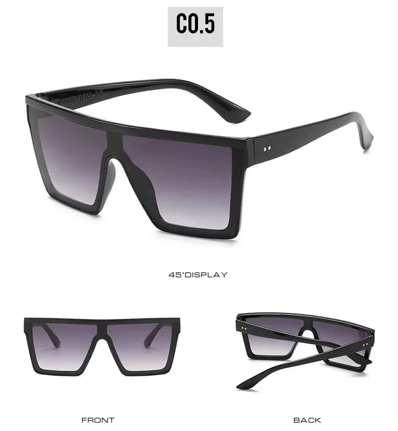 Square Frame Sunglasses for Men & Women – Fashion Trend Vintage UV Protection Sun Glasses 2025