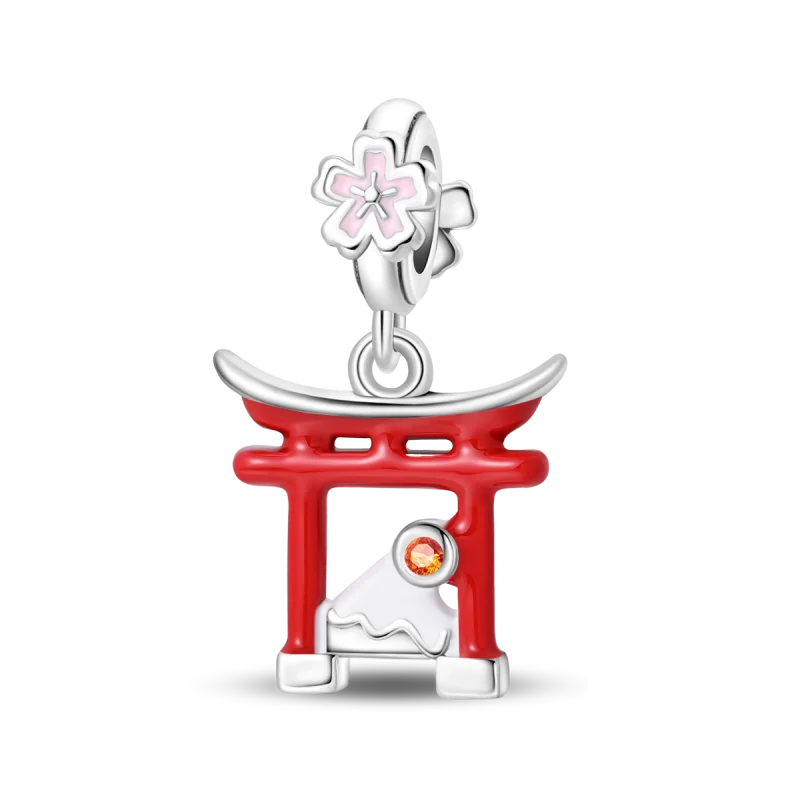 925 Sterling Silver Travel Charms | London Big Ben Eiffel Tower Bead