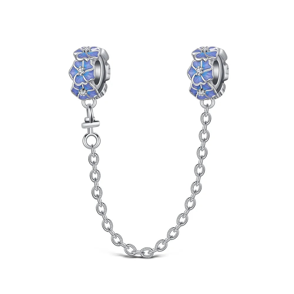 925 Sterling Silver Lotus Charm Bead | Fit Pandora Bracelet DIY Women’s Fashion Jewelry