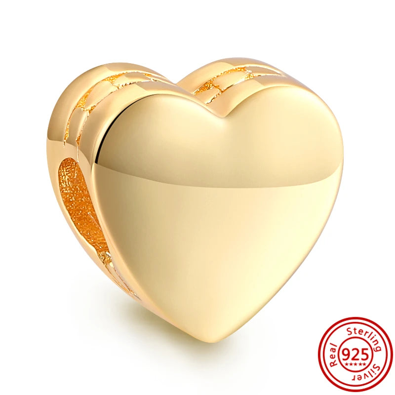 New Plated Gold Sparkling Charm Palace Museum Chicken Cactus Bee Bead | Fit Original 925 Silver Bracelet DIY Jewelry Gift