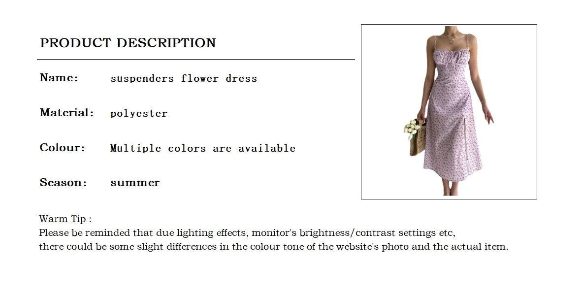 Women’s Bandage Pleated Floral Dress – Summer Elegant Party Sleeveless Backless Spaghetti Strap Aesthetic Dress
