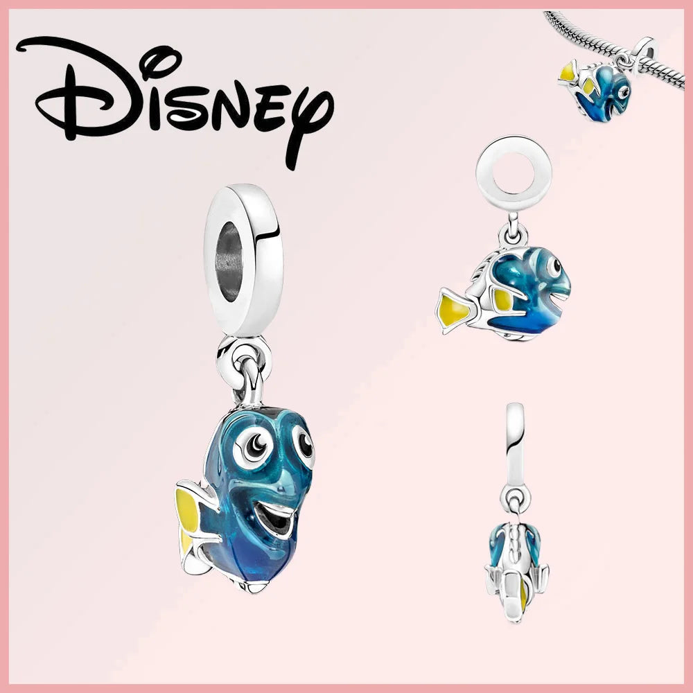 Disney Deadpool Stitch Minnie Winnie 925 Sterling Silver Dangle Charms – Fit Original Bracelet