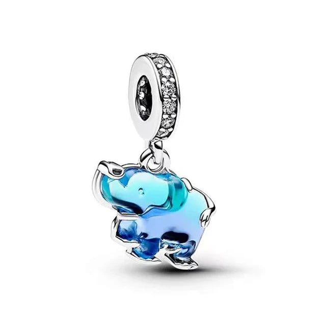 New 925 Sterling Silver Backpack Car Bike Frog Monkey Charms | Fun Beaded Accessories Fit Original Bracelet DIY Women’s Jewelry