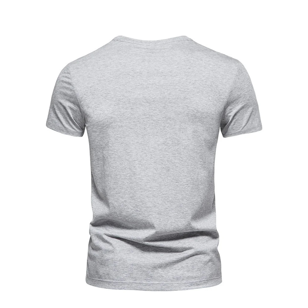 Men’s Solid Color Quick-Dry T-Shirt | Black Casual Gym & Running Fitness Tee