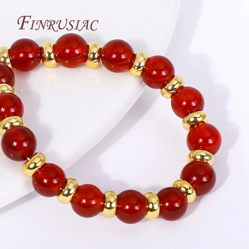 18K Gold Plated Roundel Spacer Beads – 2 Sizes Brass Metal Loose Beads for DIY Bracelet & Jewelry Making Accessories