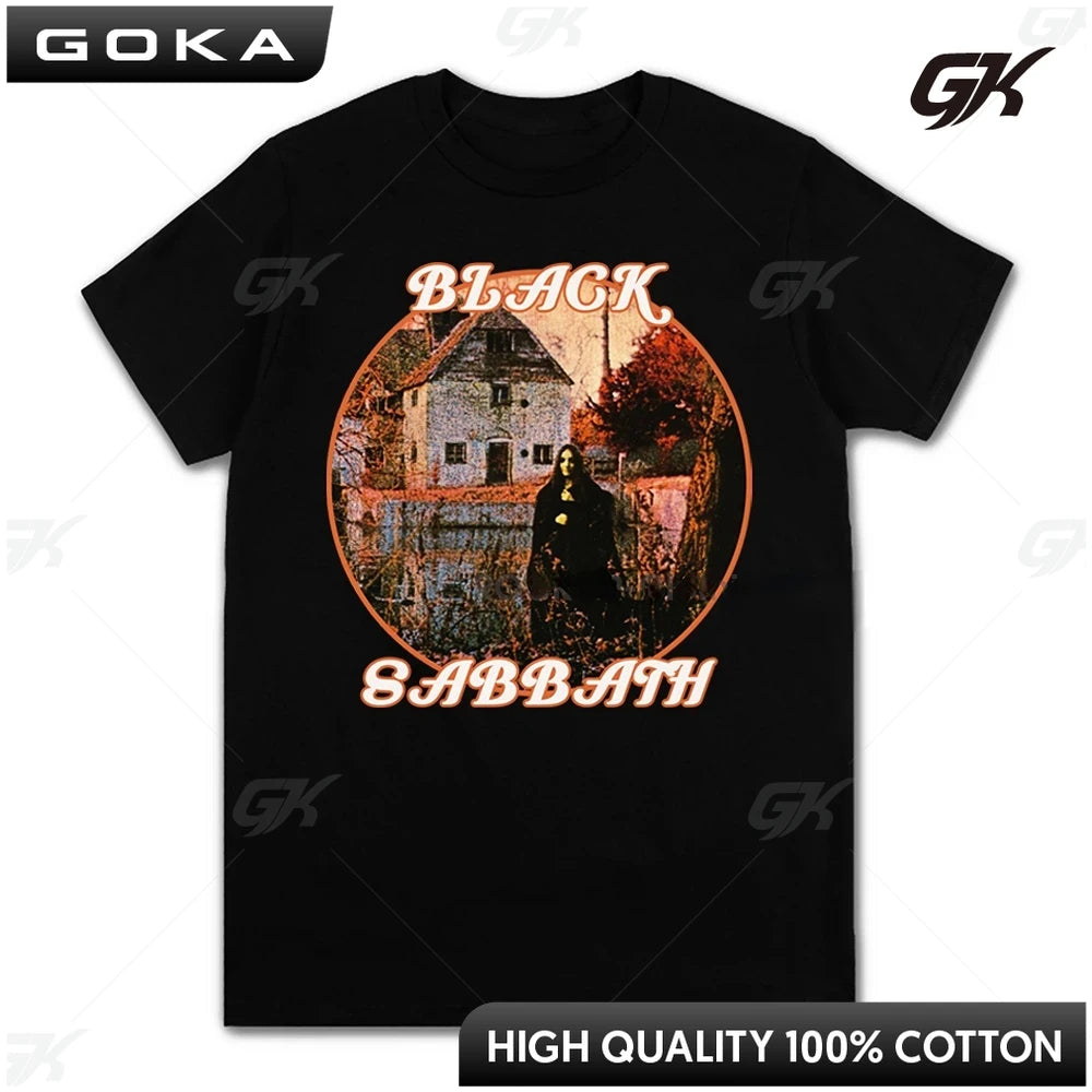 Black Metal Rock Band T-Shirt | Men & Women Casual Graphic Unisex Tee