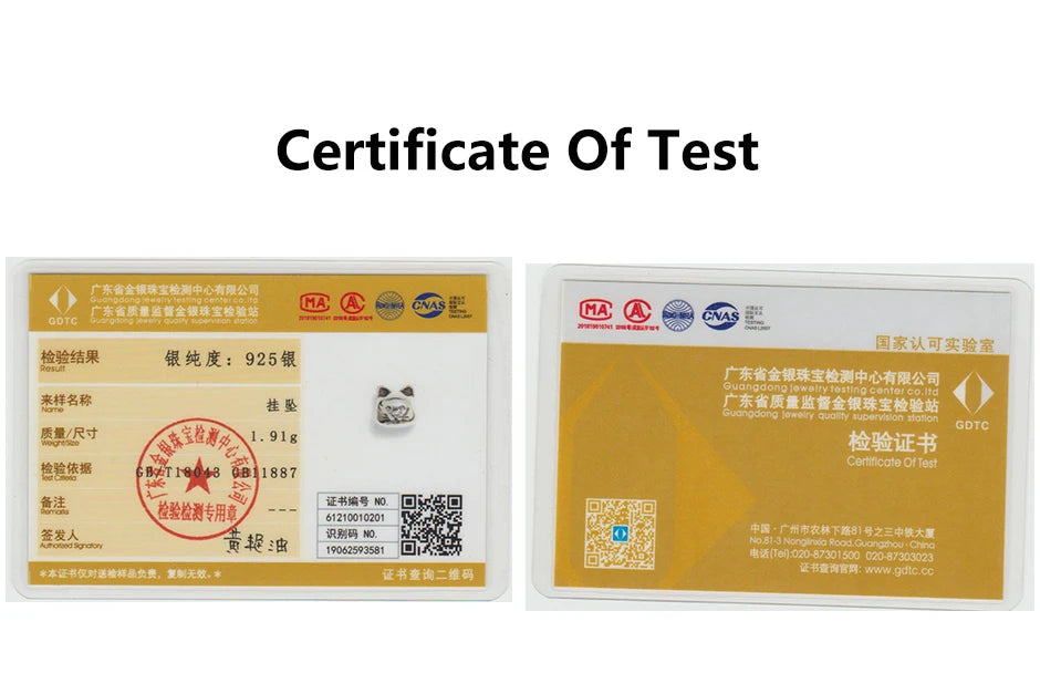 925 Sterling Silver Love Pets Dog Cat Paw Print Charm Beads for Women