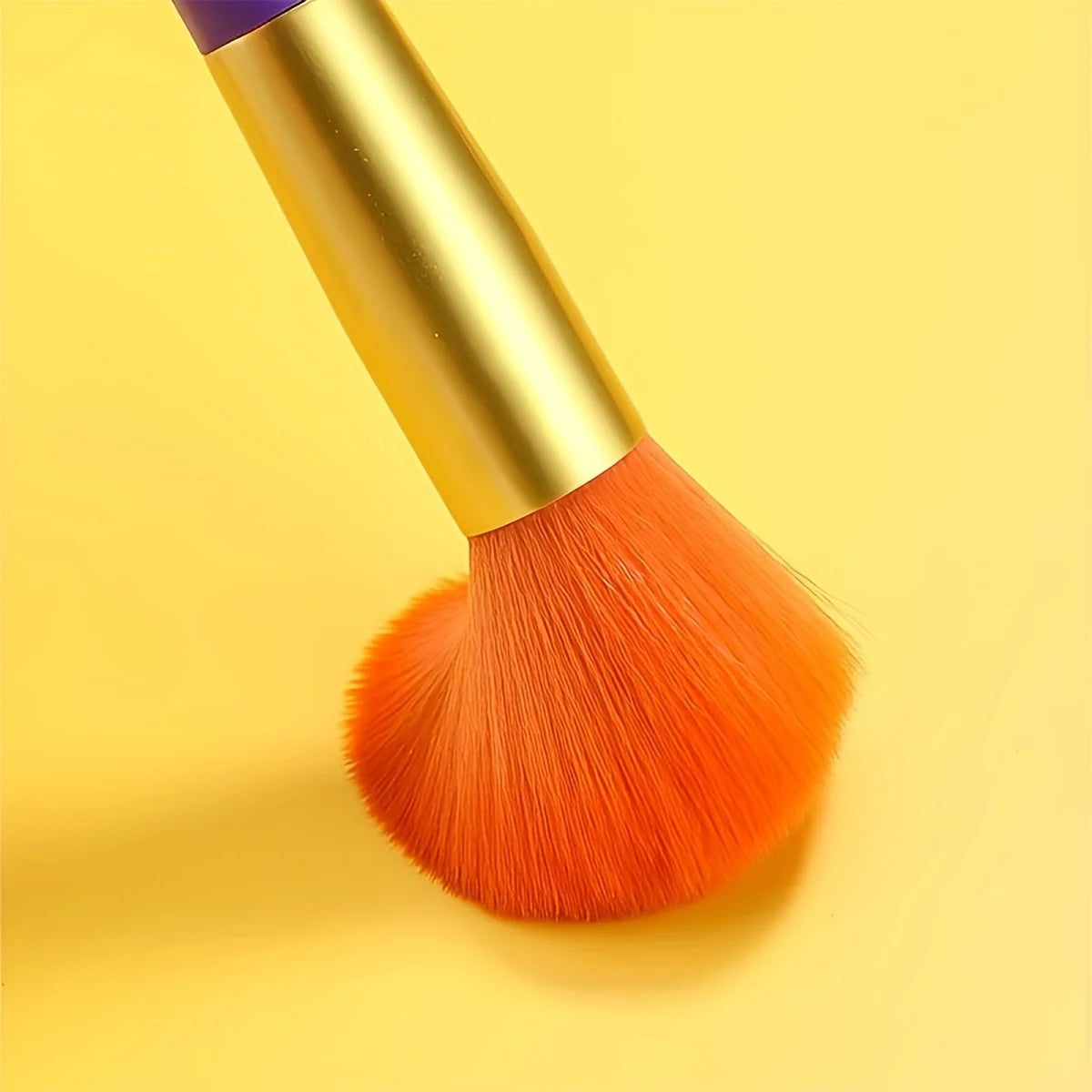 15Pcs Colourful Makeup Brush Set – Foundation, Contour, Blush, Concealer & Eyeshadow Blending Makeup Brush Kit