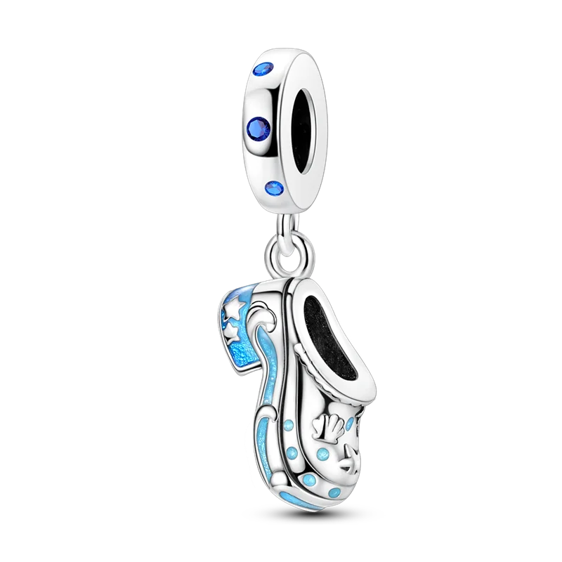 925 Sterling Silver Zircon Bowknot Heart Balloon Charms | Original Pendant Beads Fit Bracelet DIY Fine Jewelry for Women