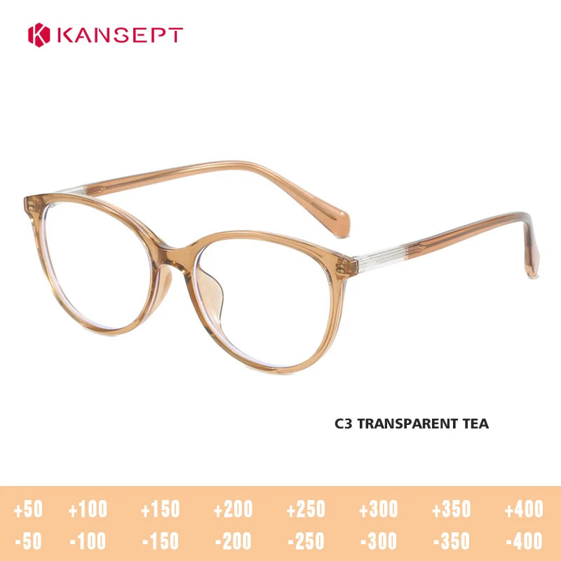 KANSEPT Women’s Grade Glasses – Photochromic Myopia Eyeglasses & Sunglasses | Men & Women Fashion Reading Eyewear
