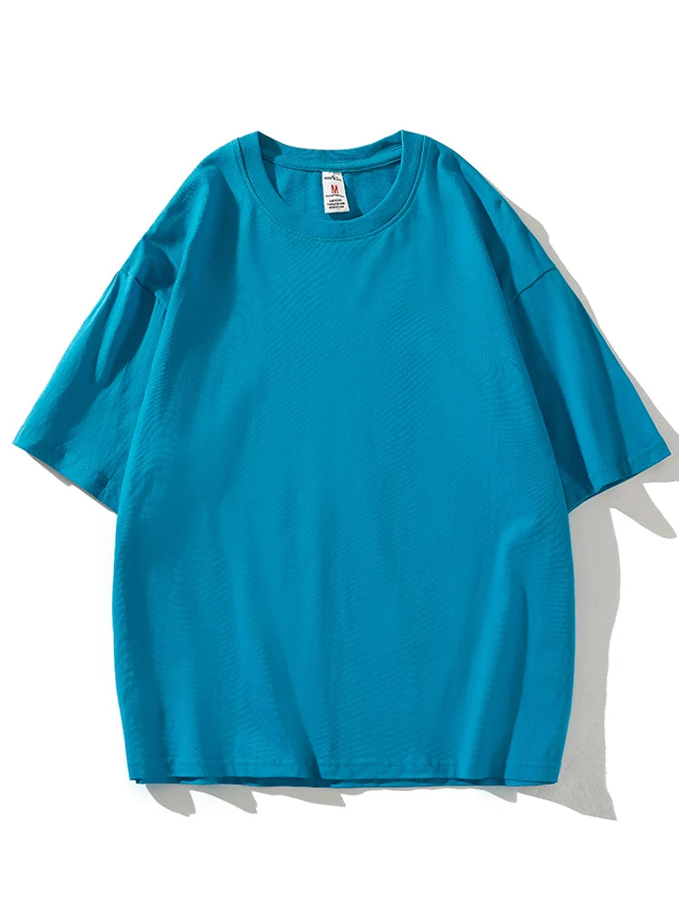 LEGIBLE 2025 Summer Women Short Sleeve T-Shirt – Loose Solid O-Neck Casual Tee 🌞👚
