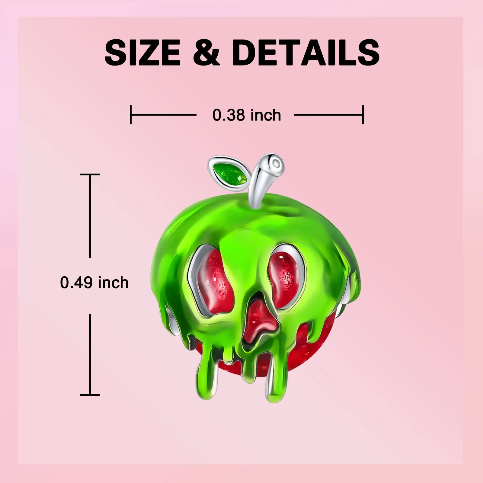 925 Sterling Silver Electric Saw Halloween Pendant | Jewelry Beads for Original Bracelets, Exquisite Silver Bead Women’s Gift