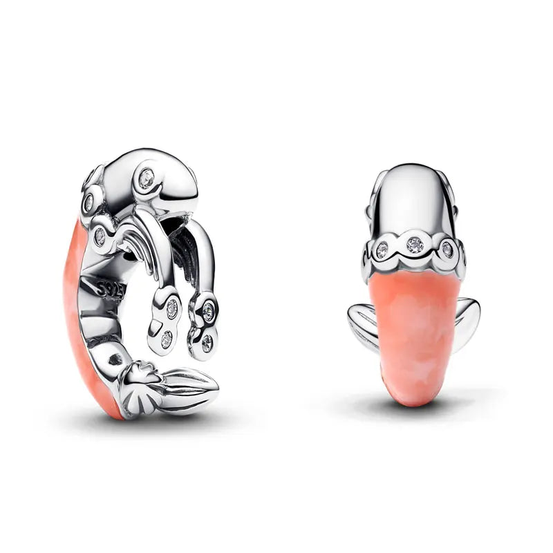 2025 Ocean Blue Series 925 Sterling Silver Sailing Boat Dolphin Seahorse Charms | Ocean-Themed Bracelet Beads for Women Jewelry