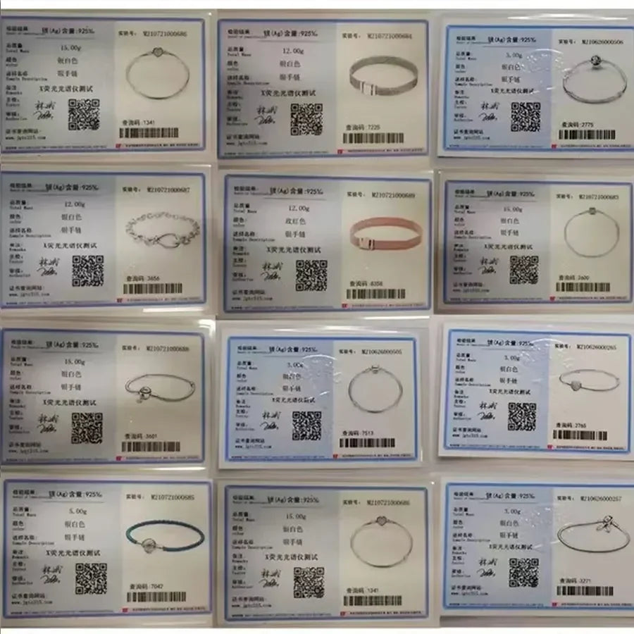 Miniso Disney 925 Sterling Silver Bracelet | Pandora Style Jewelry Gift