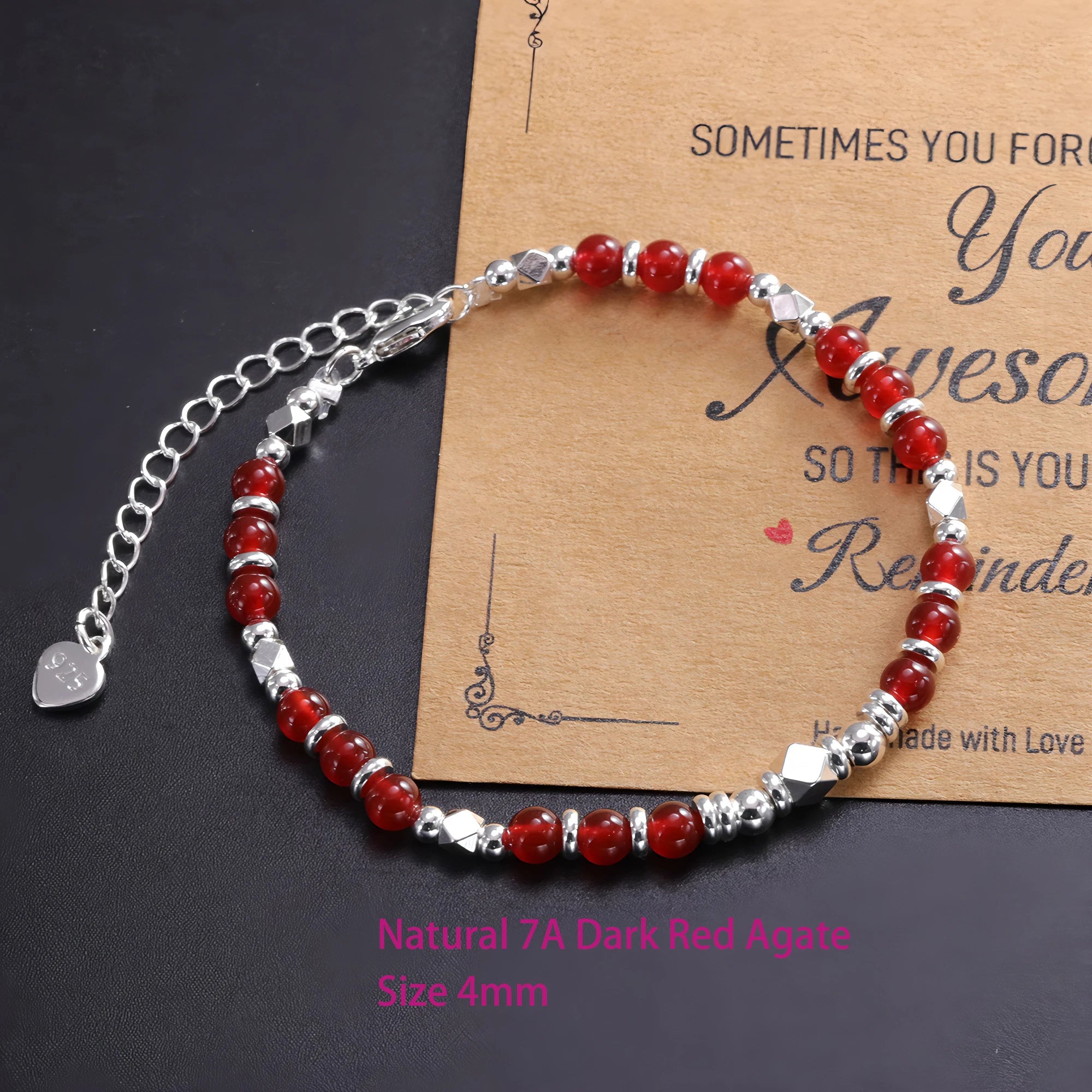 925 Sterling Silver Crushed Silver Bracelet – Irregular Jewelry for Women & Girls